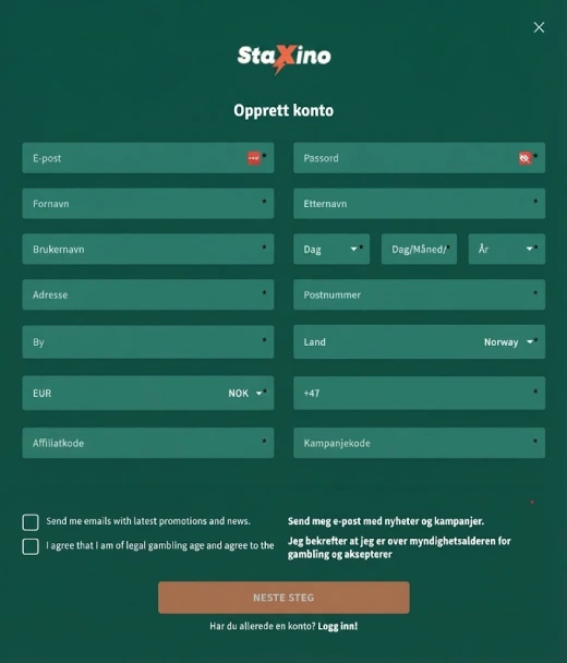 Registrering